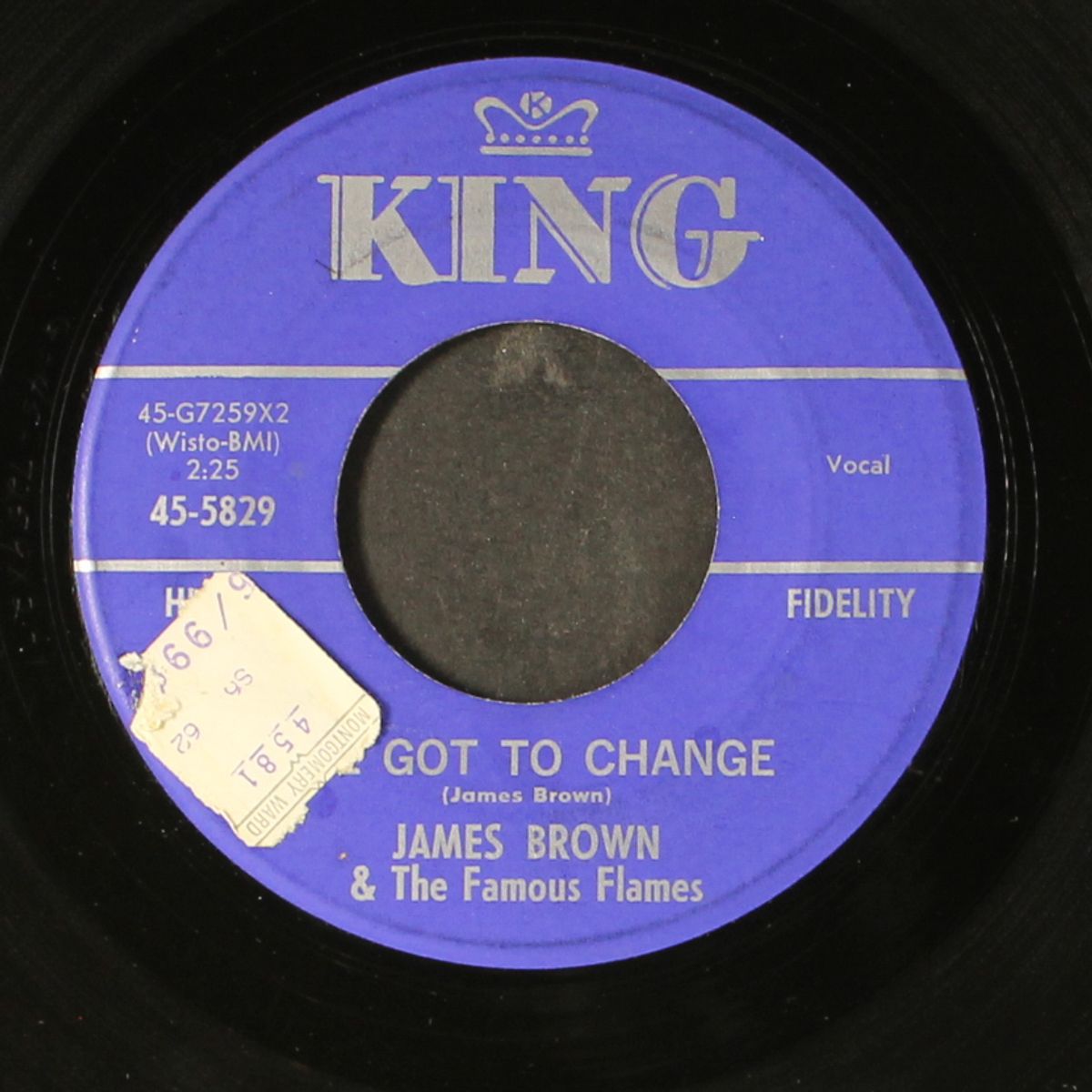 the bells / i've got to change by JAMES BROWN
