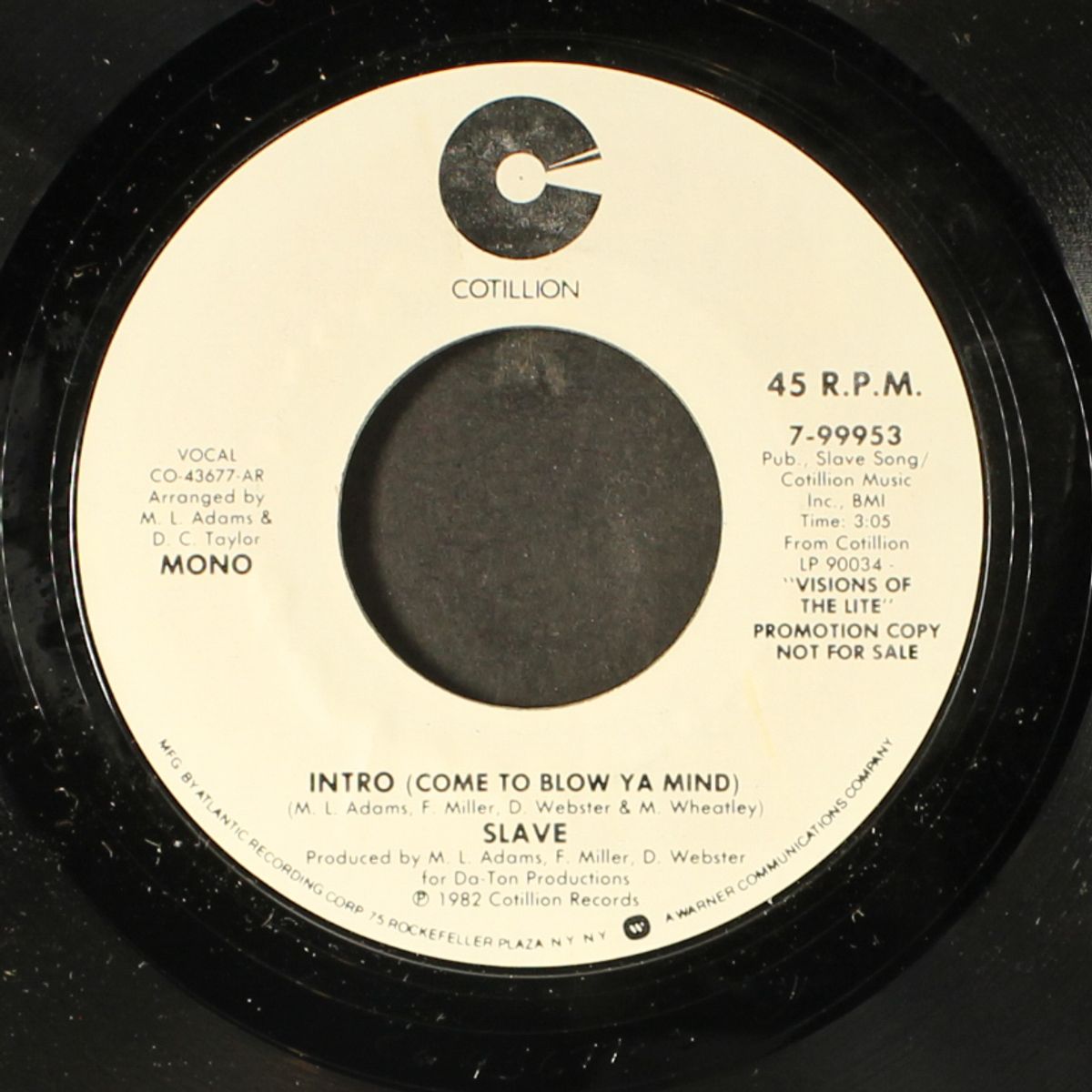 intro (come to blow ya mind) / mono by SLAVE