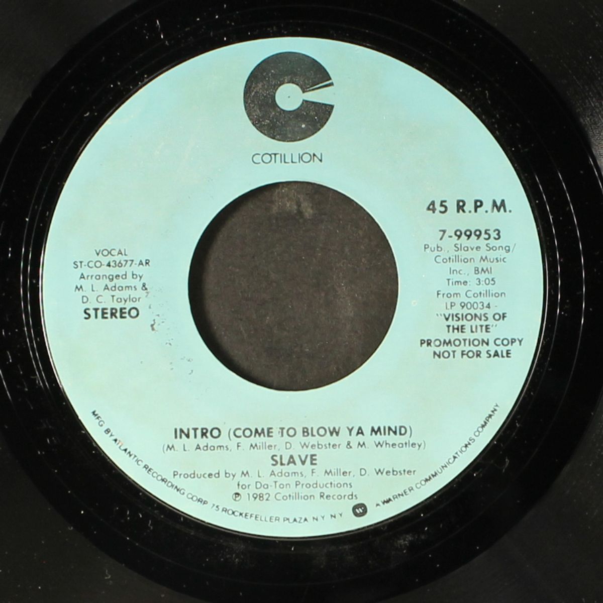 intro (come to blow ya mind) / mono by SLAVE