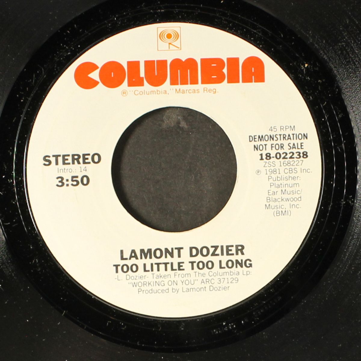 too little too long / same by LAMONT DOZIER