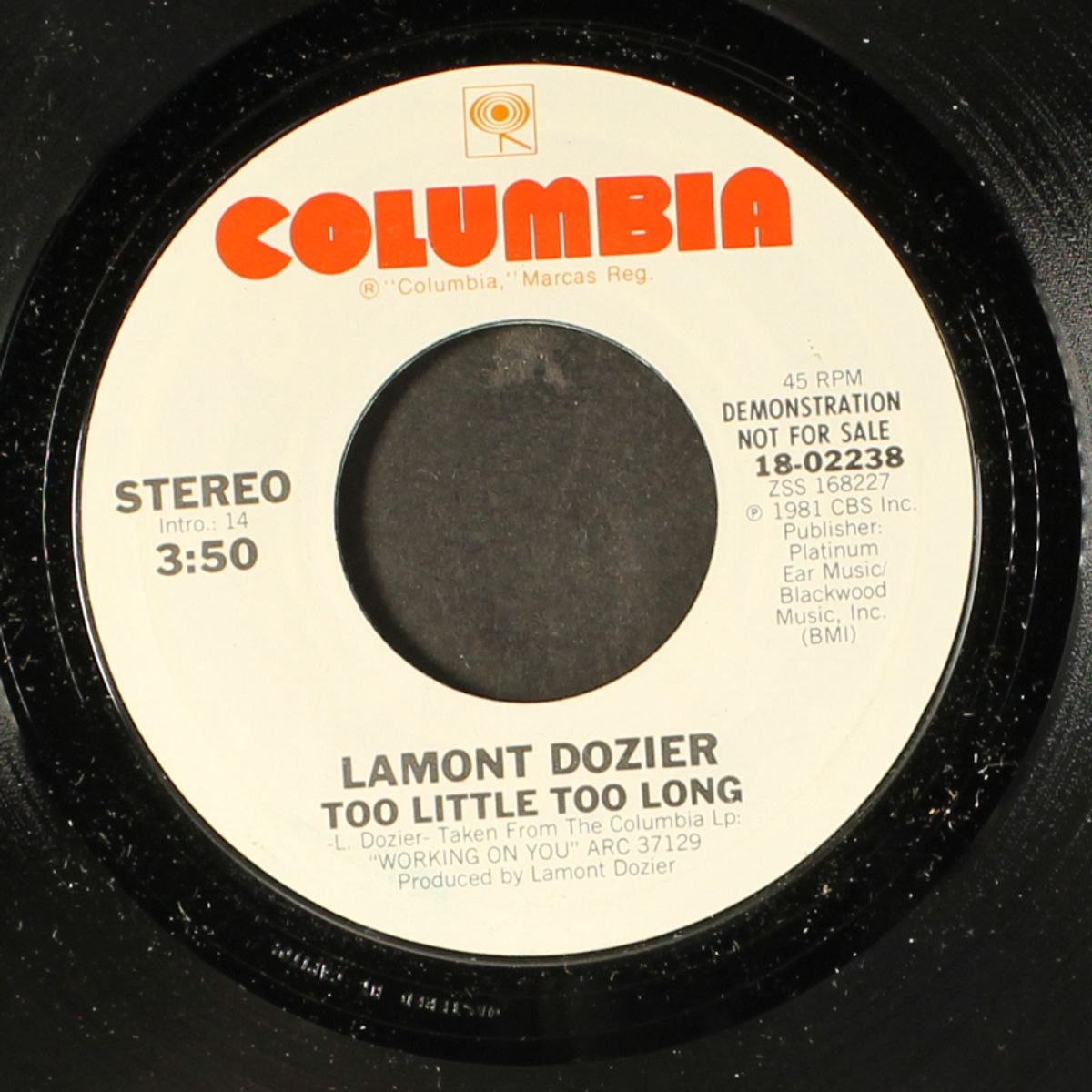 too little too long / same by LAMONT DOZIER