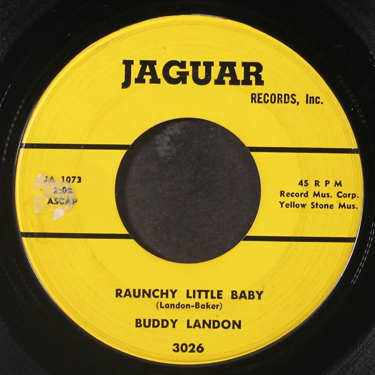 raunchy little baby / hello my love by BUDDY LANDON