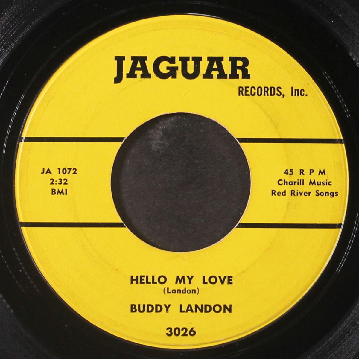 raunchy little baby / hello my love by BUDDY LANDON