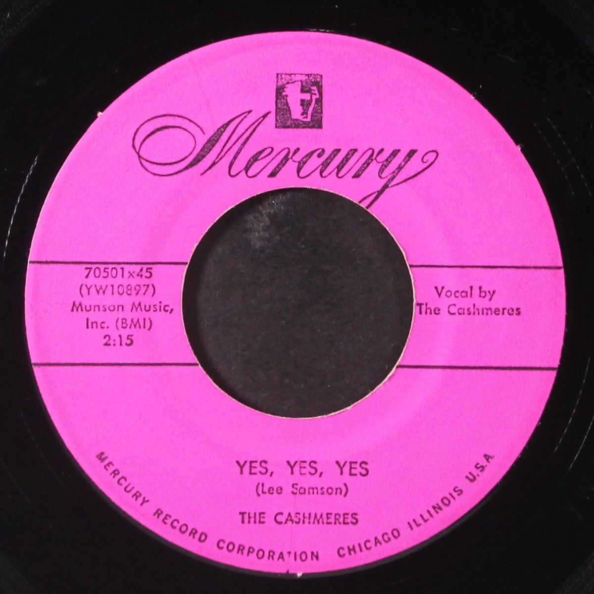 my sentimental heart / yes, yes, yes by CASHMERES