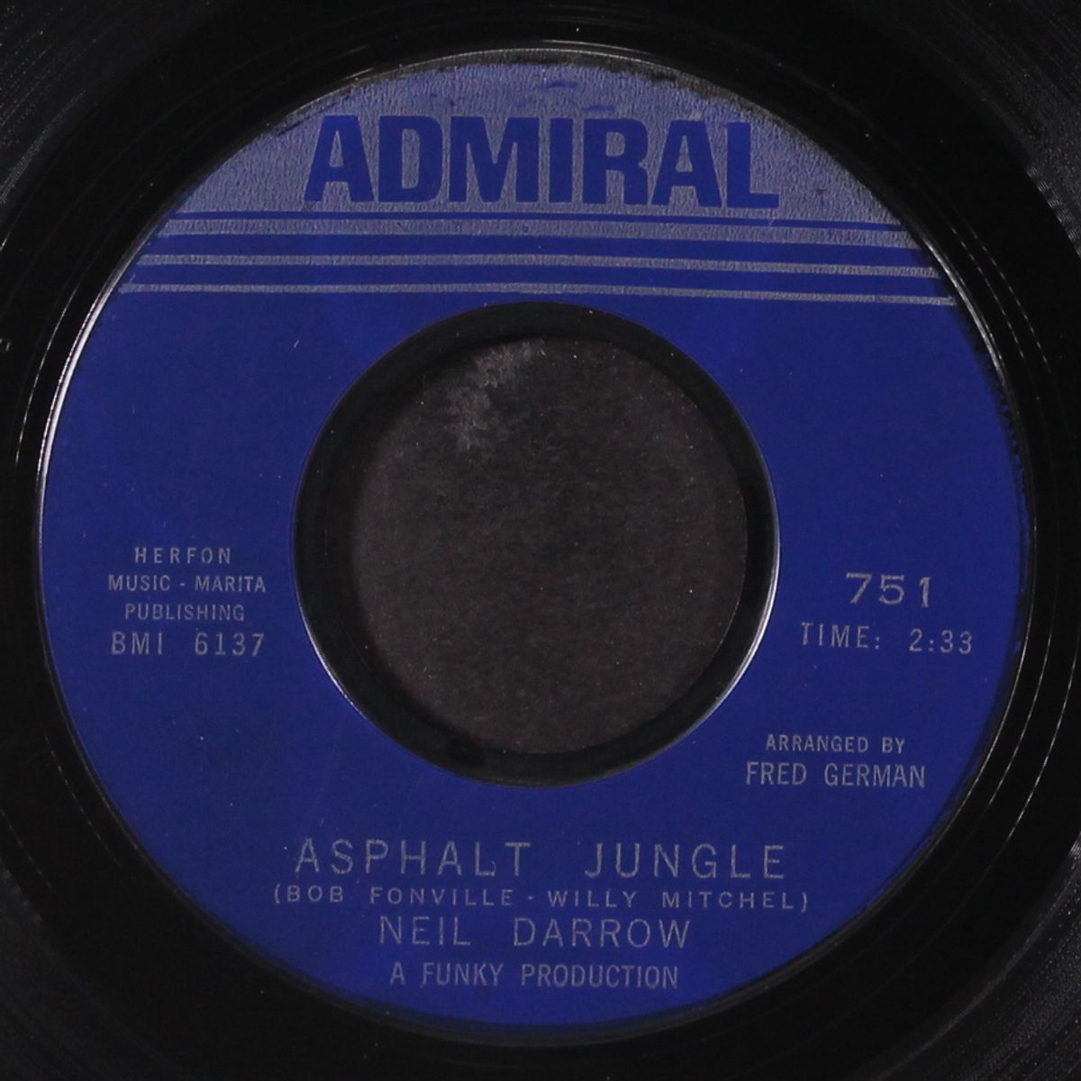 asphalt jungle / action central by NEIL DARROW