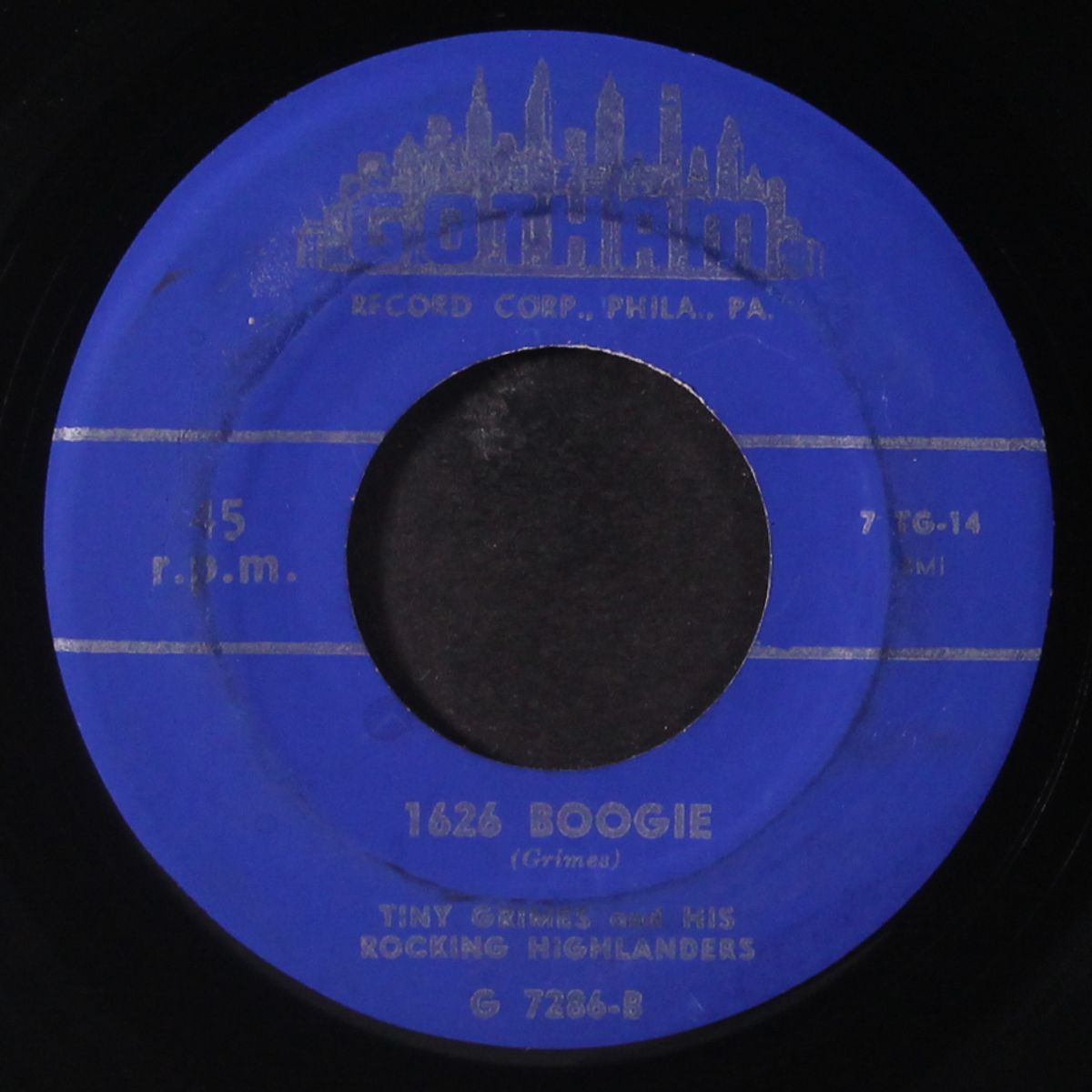 st. louis blues / 1626 boogie by TINY GRIMES