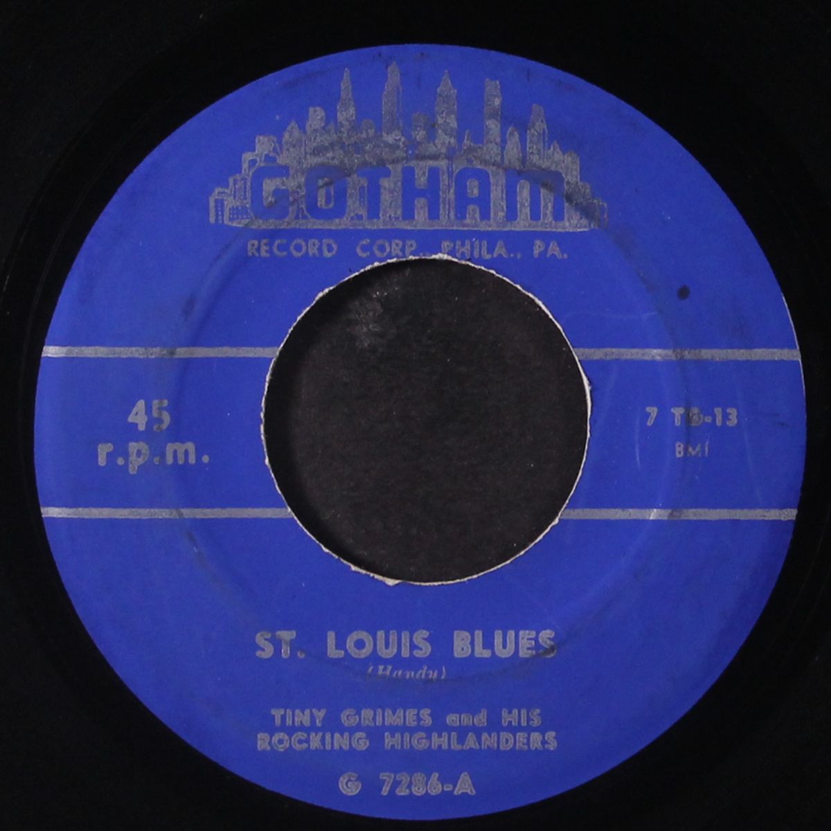 st. louis blues / 1626 boogie by TINY GRIMES