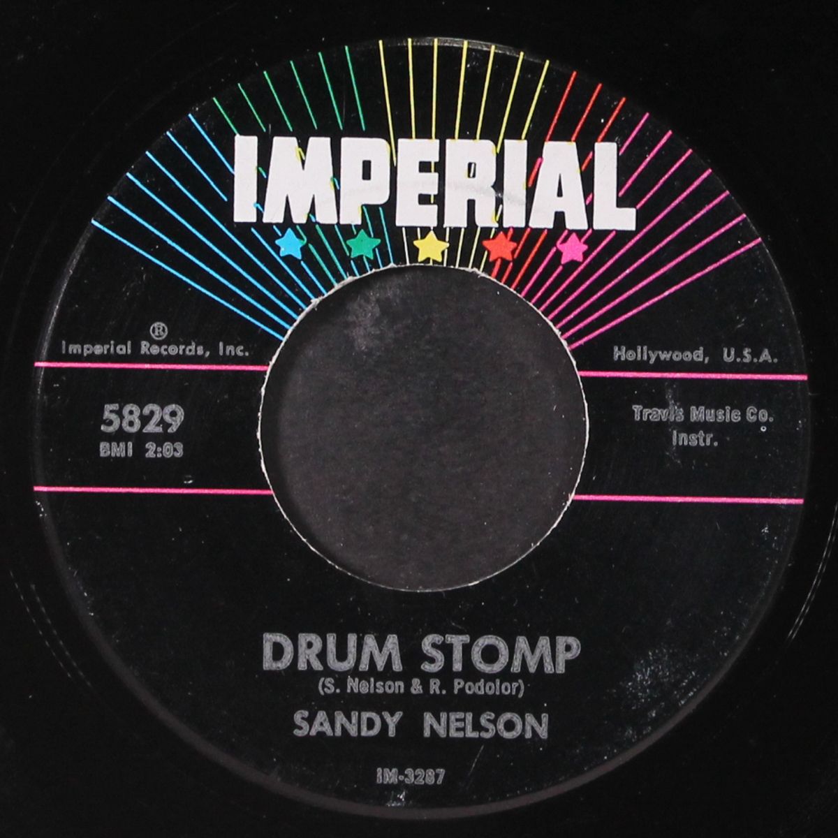 drummin' up a storm / drum stomp by SANDY NELSON