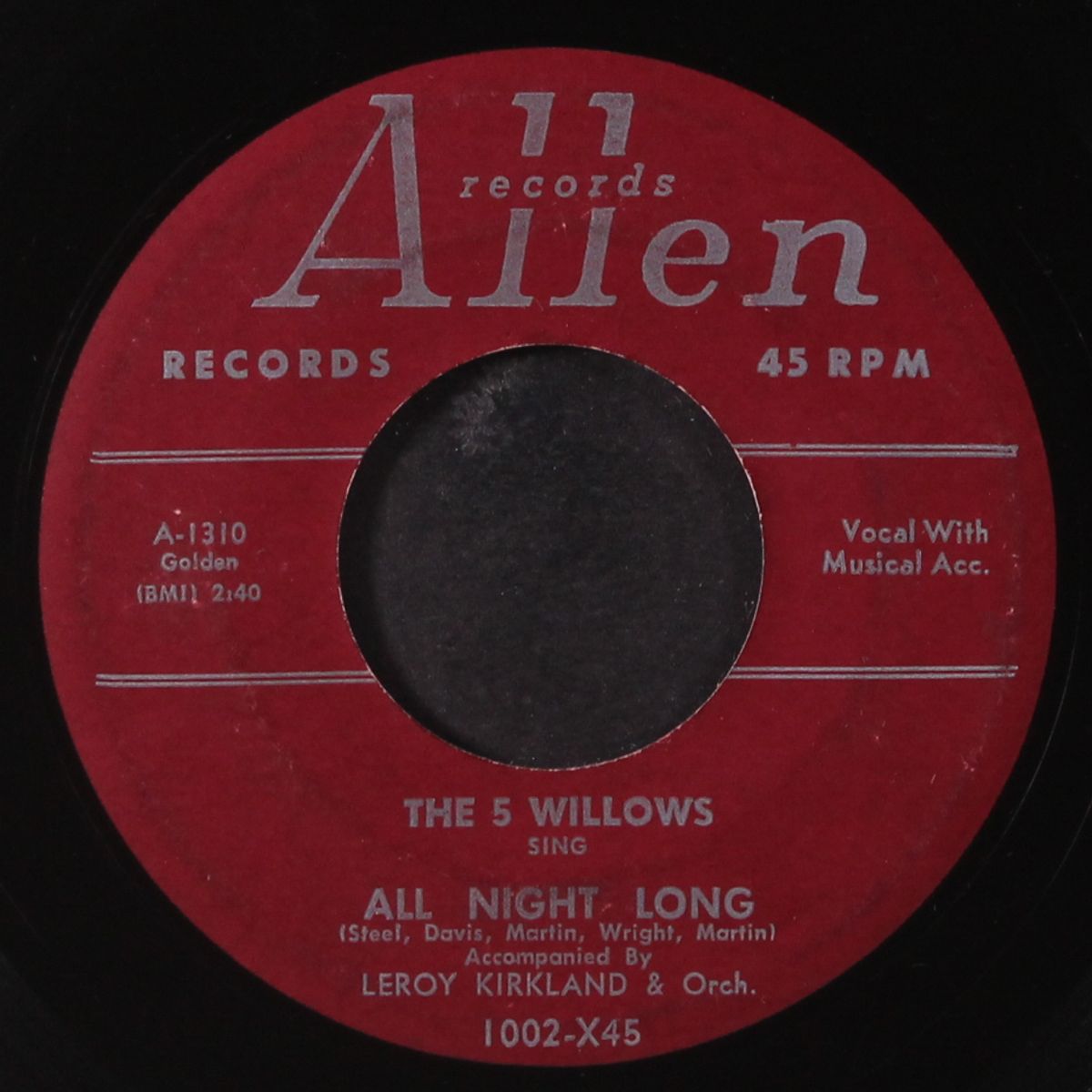 dolores / all night long by 5 WILLOWS
