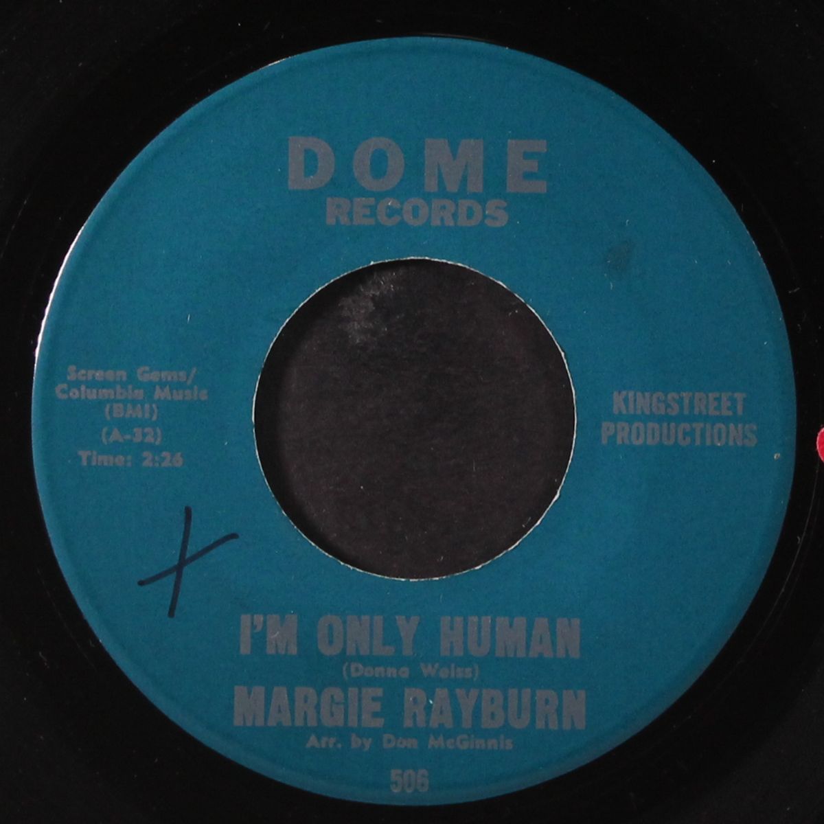i'm only human / hi-de-ho by MARGIE RAYBURN