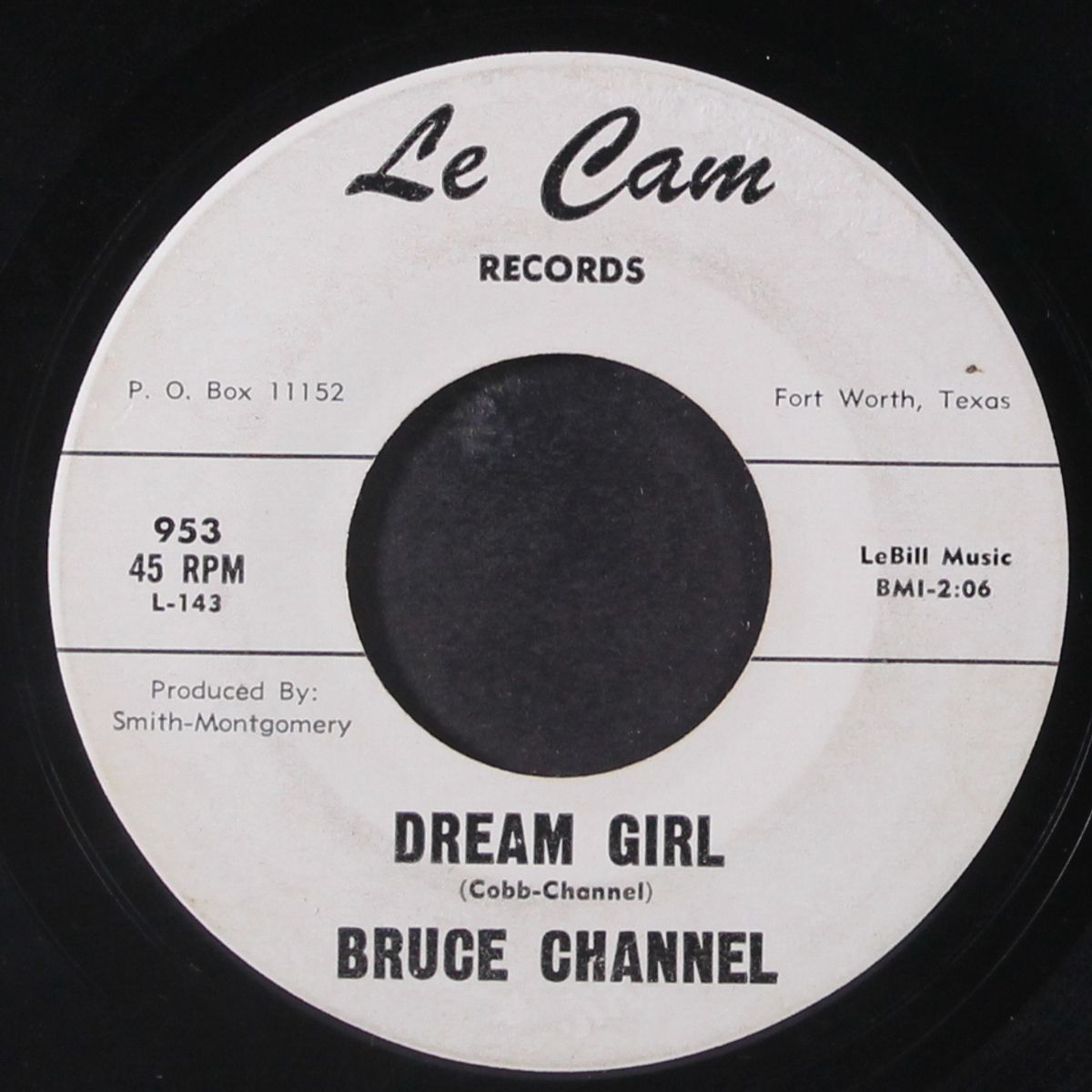hey! baby / dream girl by BRUCE CHANNEL