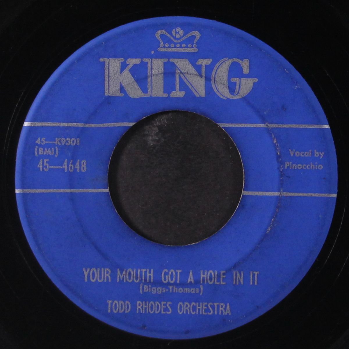 your mouth got a hole in it / feathers by TODD RHODES