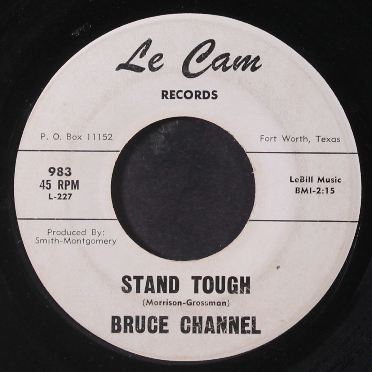 stand tough / somewhere in this town by BRUCE CHANNEL