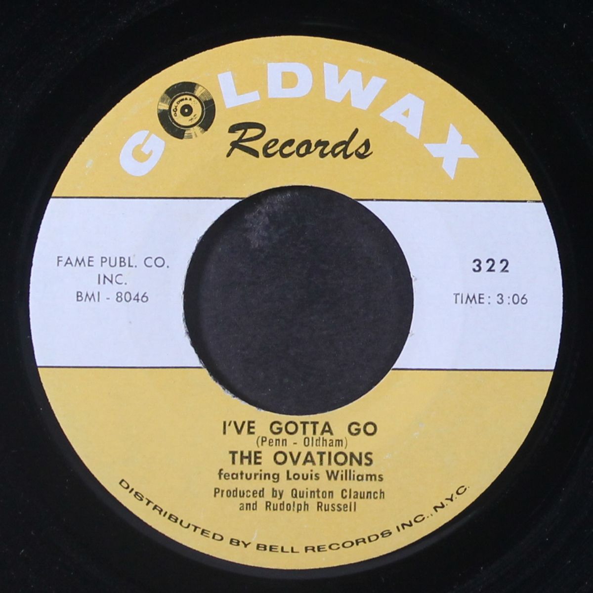 i've gotta go by OVATIONS