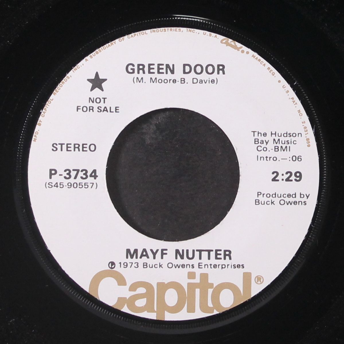 green door / one more lie by MAYF NUTTER
