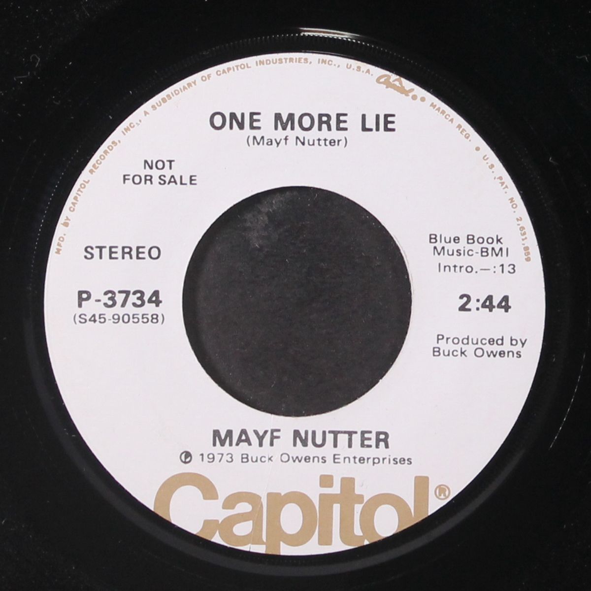 green door / one more lie by MAYF NUTTER