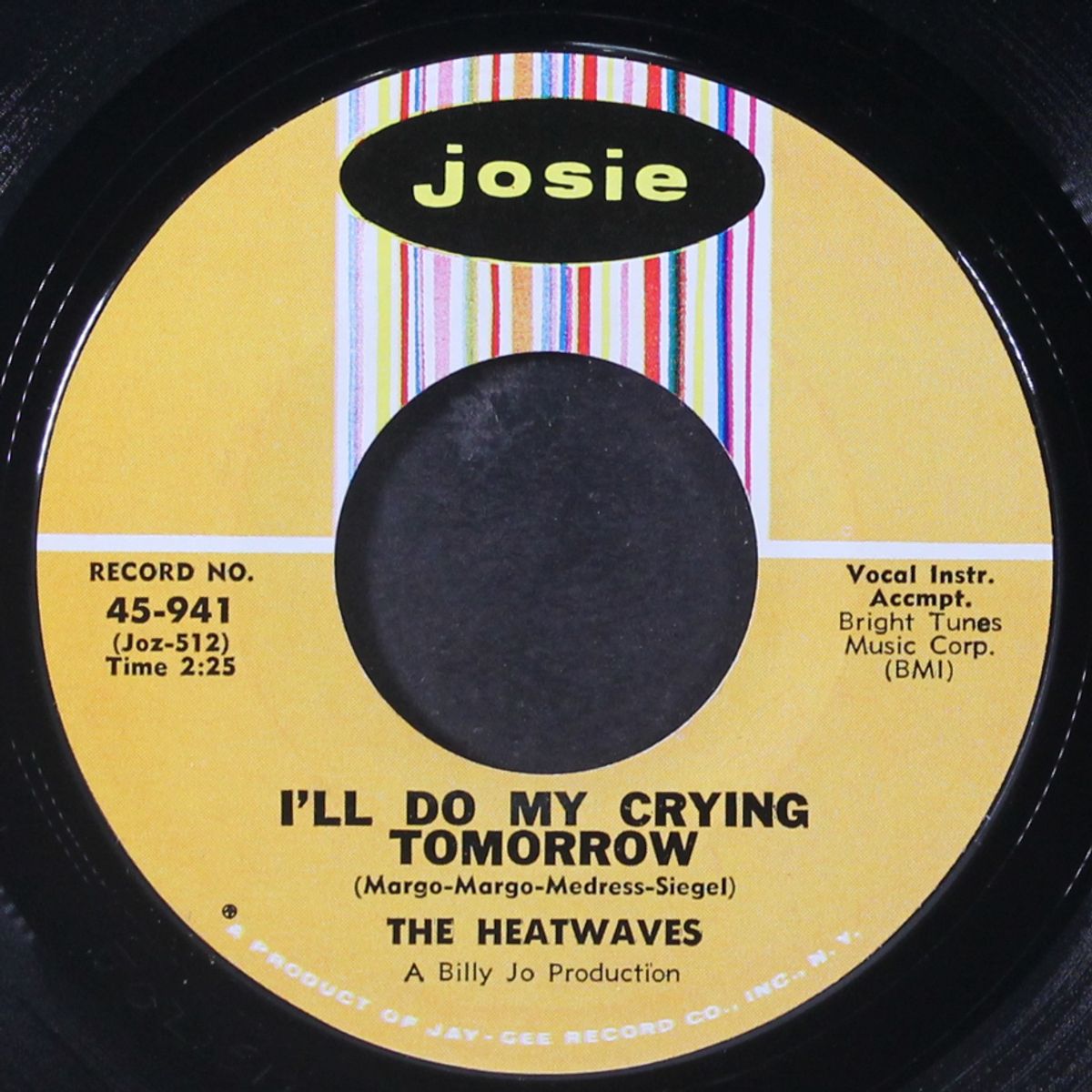 i'll do my crying tomorrow by HEATWAVES