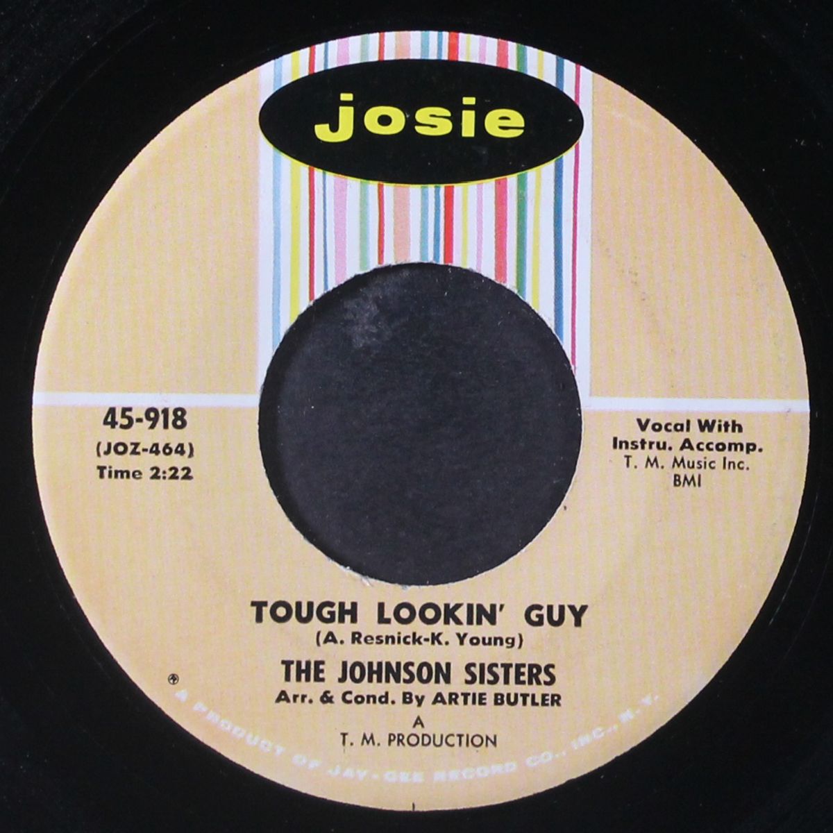 tough lookin' guy by JOHNSON SISTERS