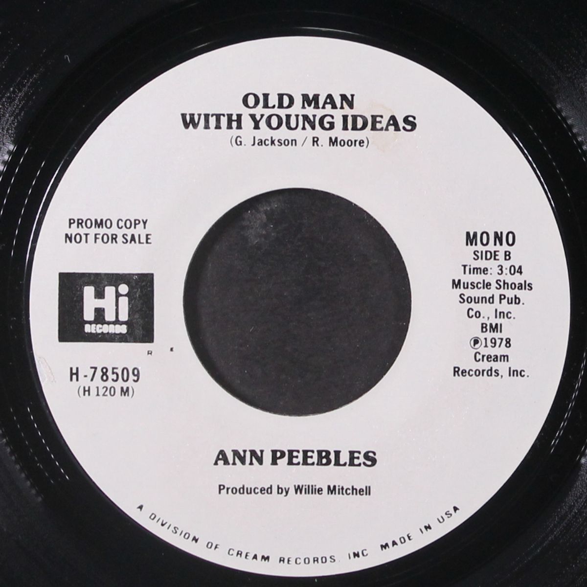 old man with young ides by ANN PEEBLES