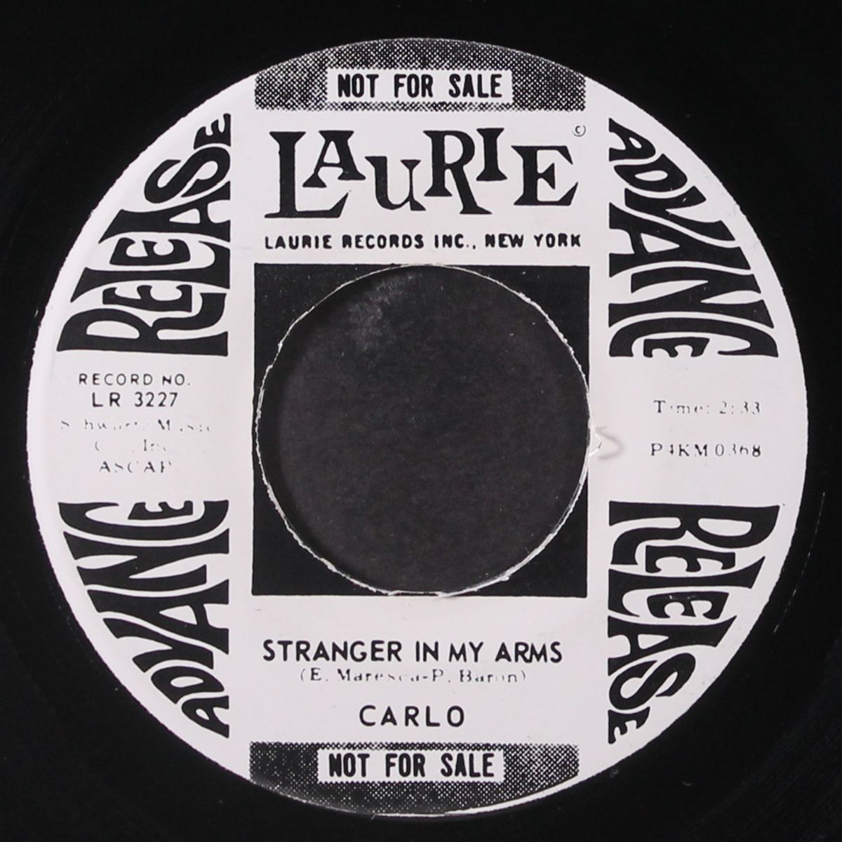 ring a ling / stranger in my arms by CARLO & GROUP