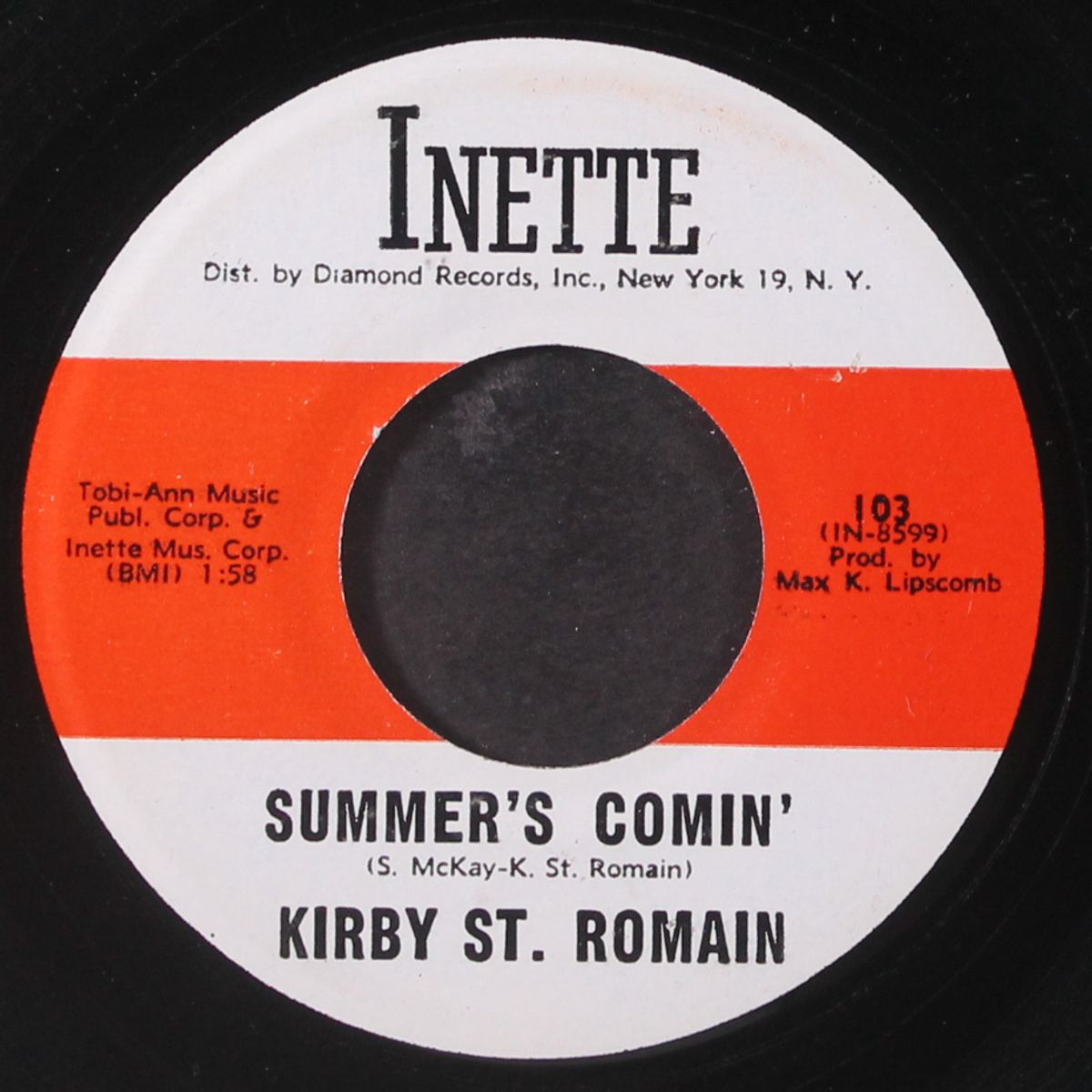 summer's comin' / walk on by KIRBY ST. ROMAIN