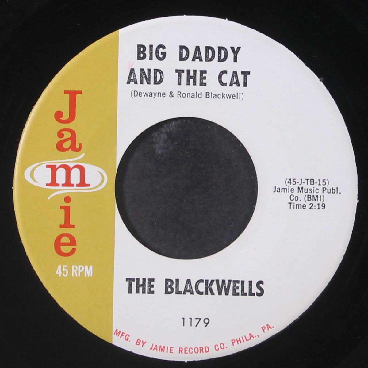 love or money / big daddy and the cat by BLACKWELLS