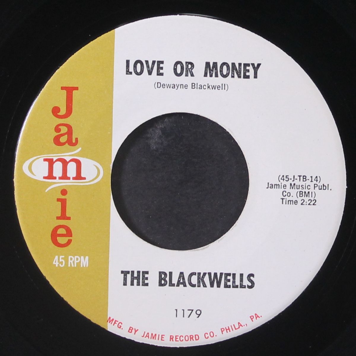 love or money / big daddy and the cat by BLACKWELLS