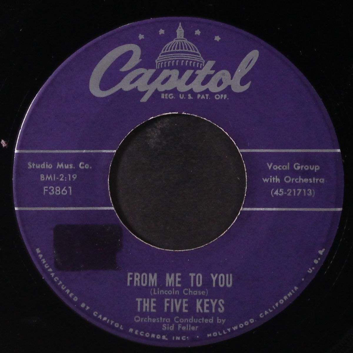 from me to you / whippety whirl by FIVE KEYS