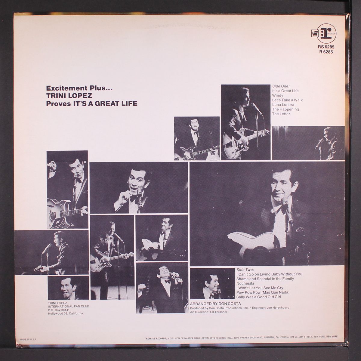 it's a great life by TRINI LOPEZ