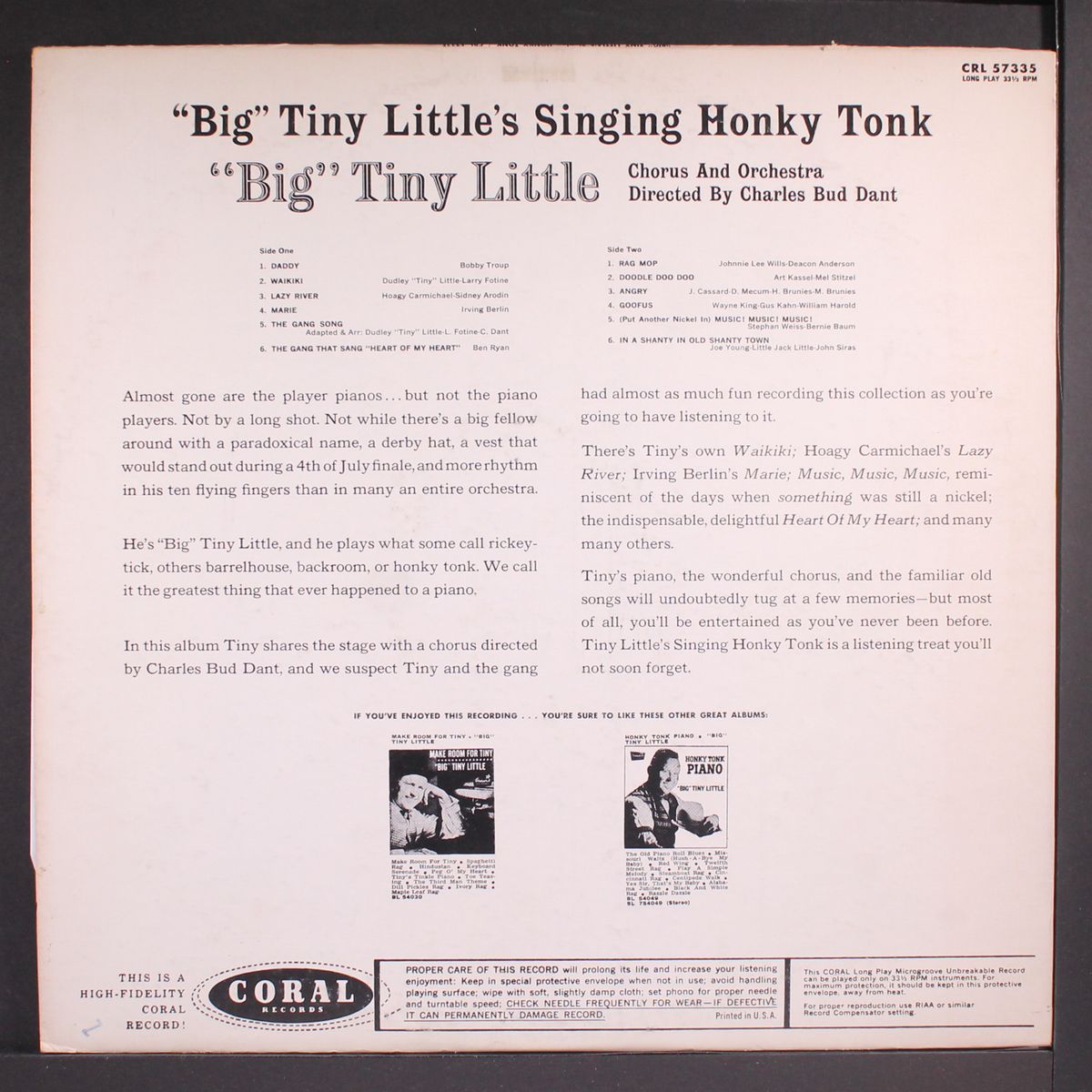 singing honky-tonk by BIG TINY LITTLE
