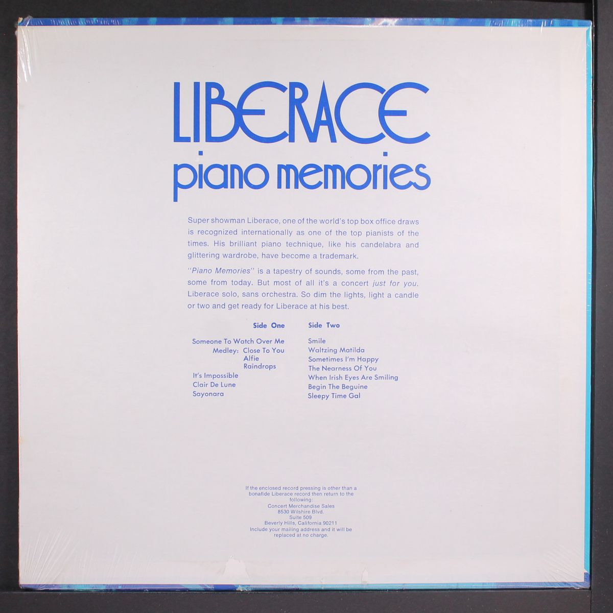 piano memories by LIBERACE