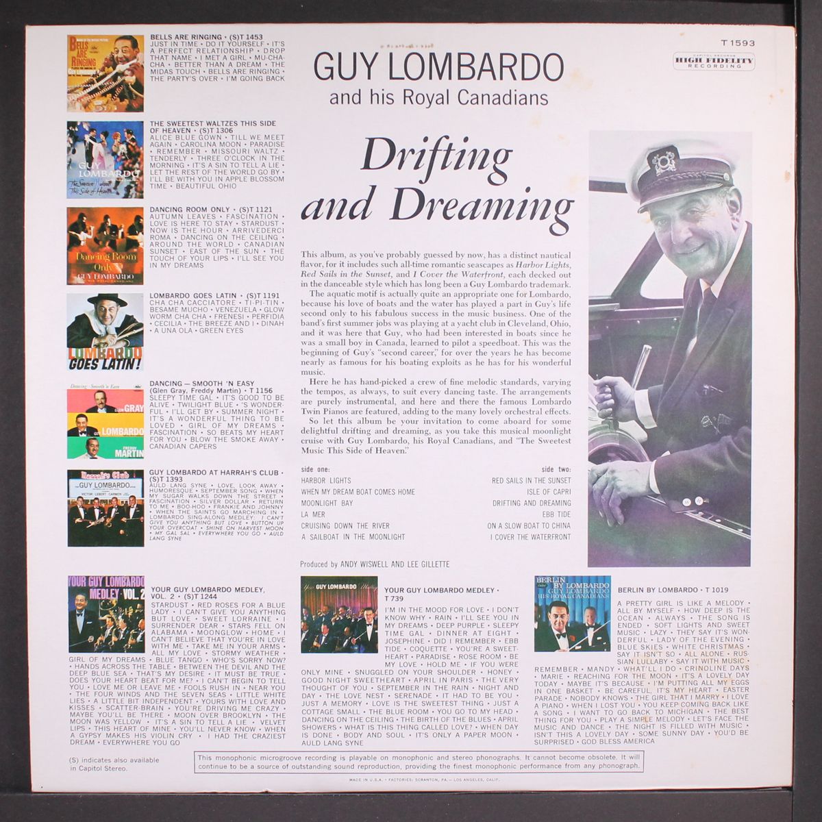 drifting and dreaming by GUY LOMBARDO