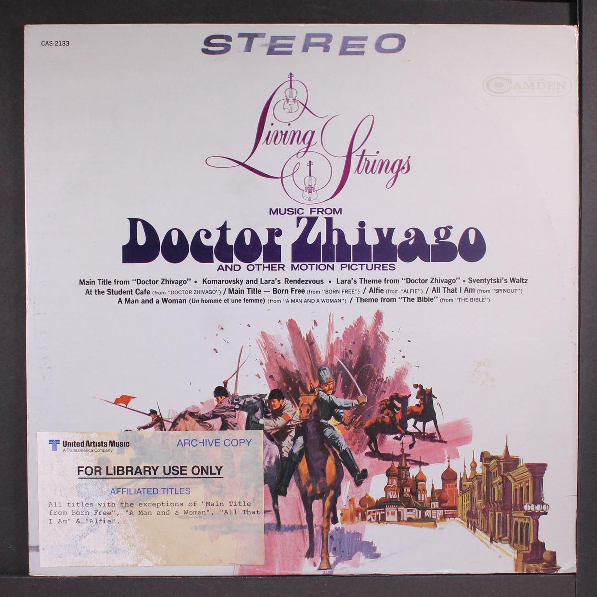 music from doctor zhivago by LIVING STRINGS