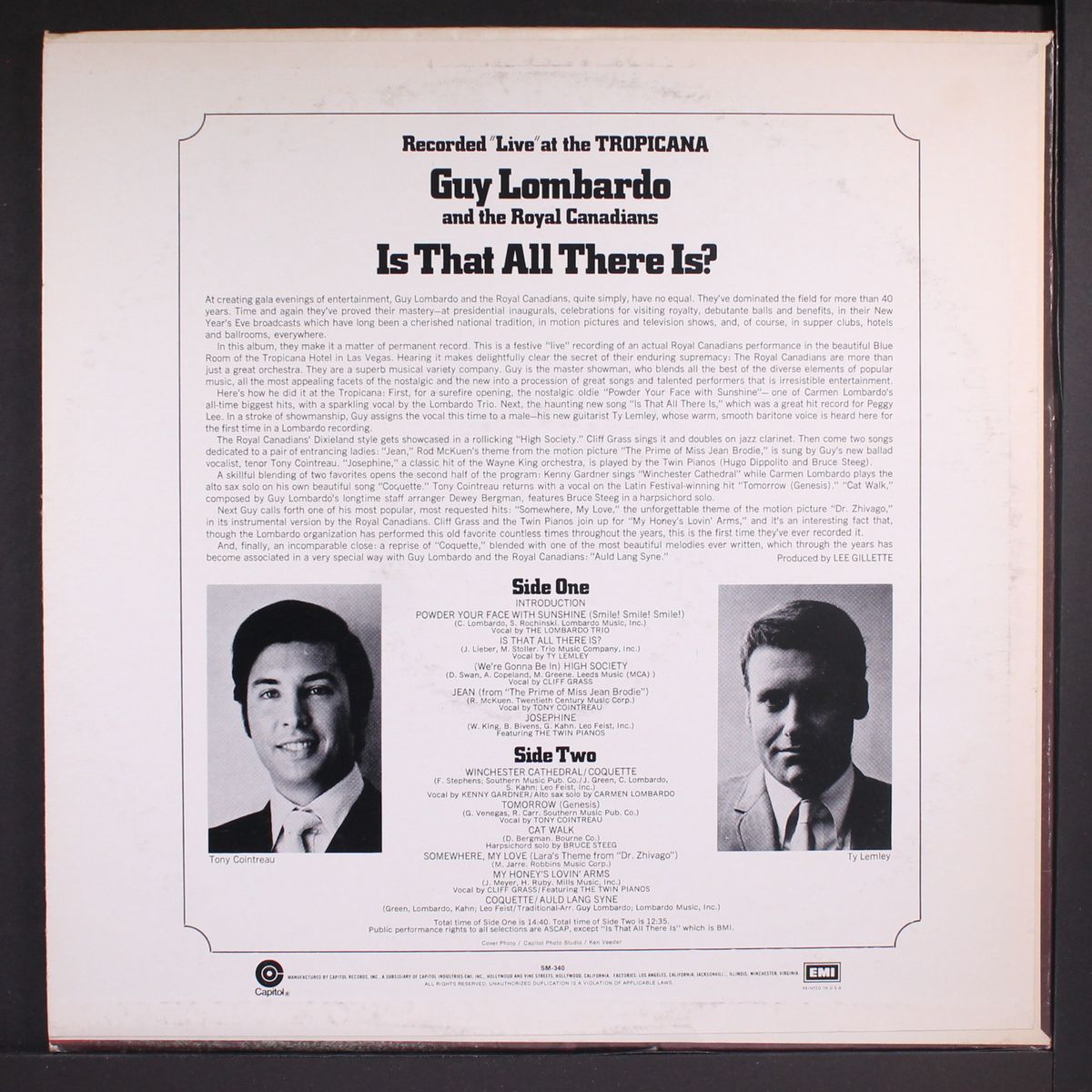is that all there is? by GUY LOMBARDO