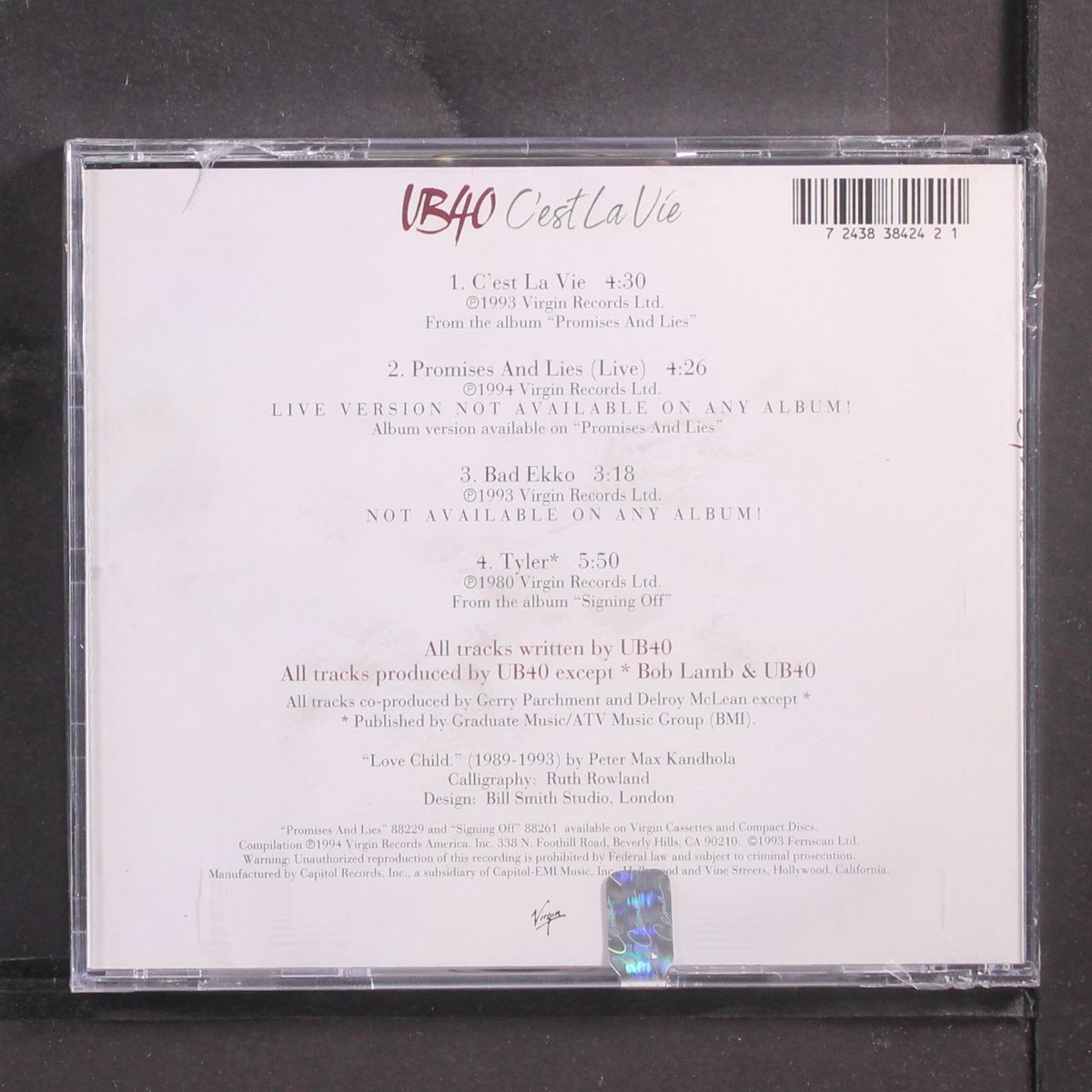 c'est la vie by UB40