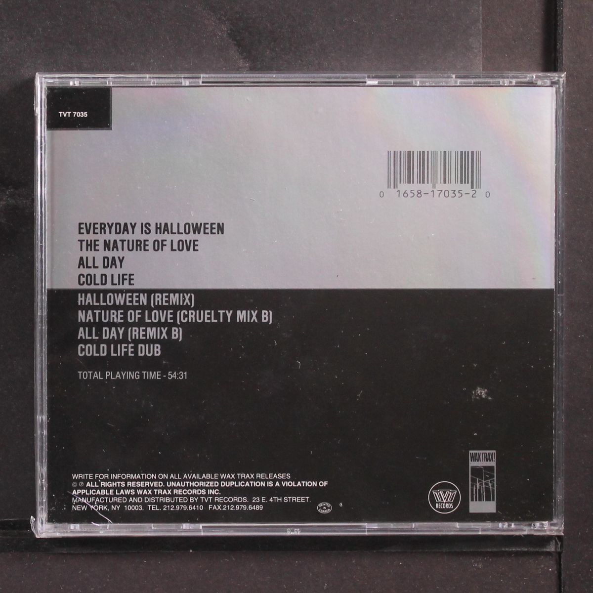 twelve inch singles by MINISTRY