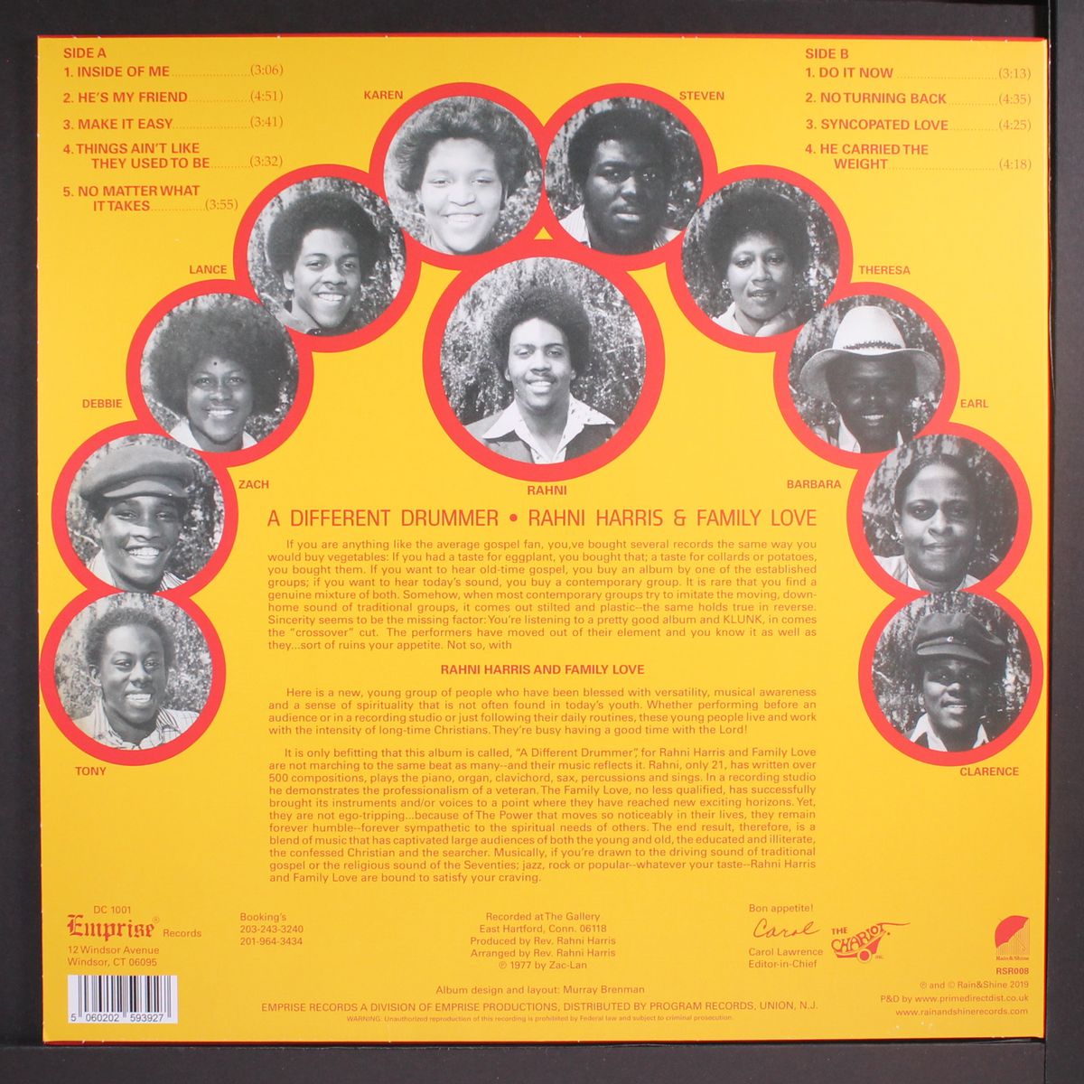 a different drummer by RAHNI HARRIS & FAMILY LOVE