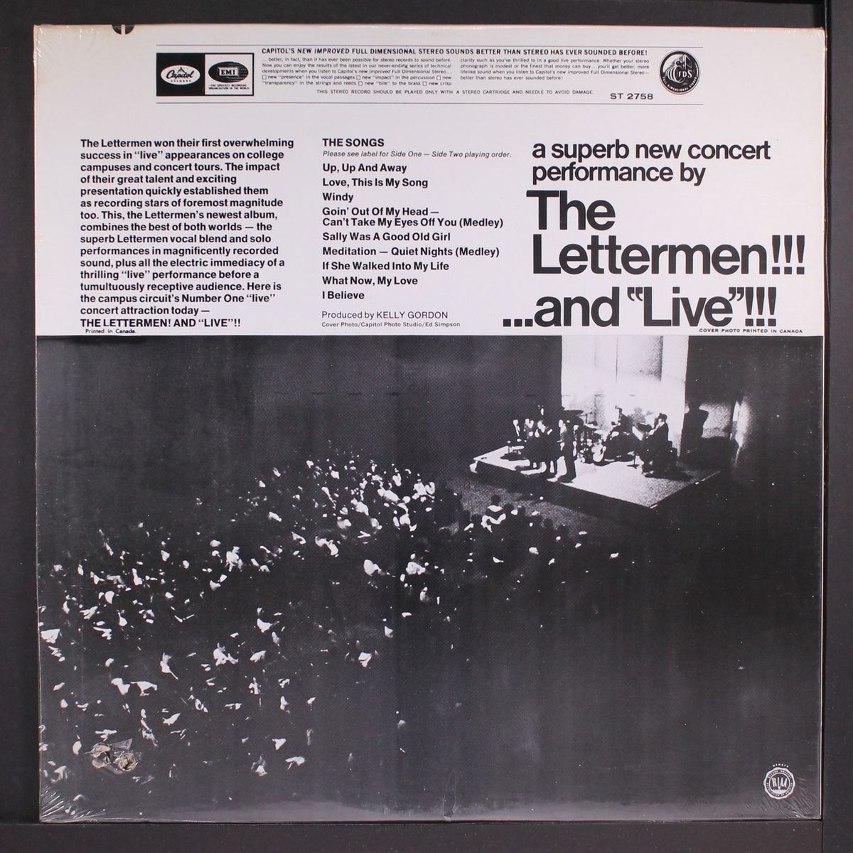 ...and live! by LETTERMEN