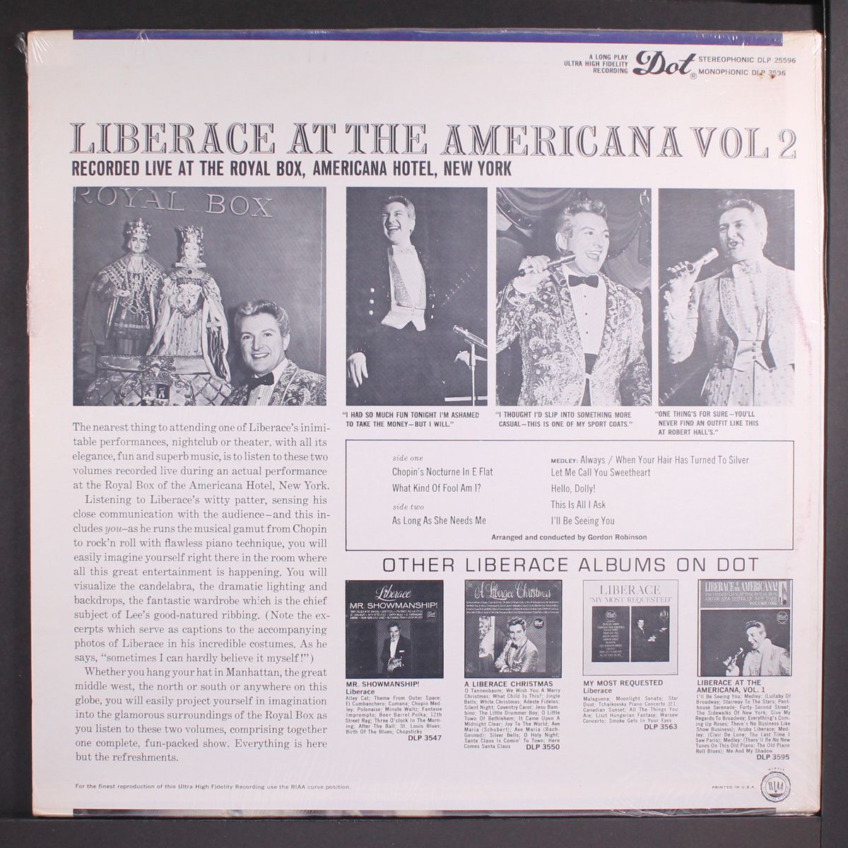 at the americana!, vol. 2 by LIBERACE