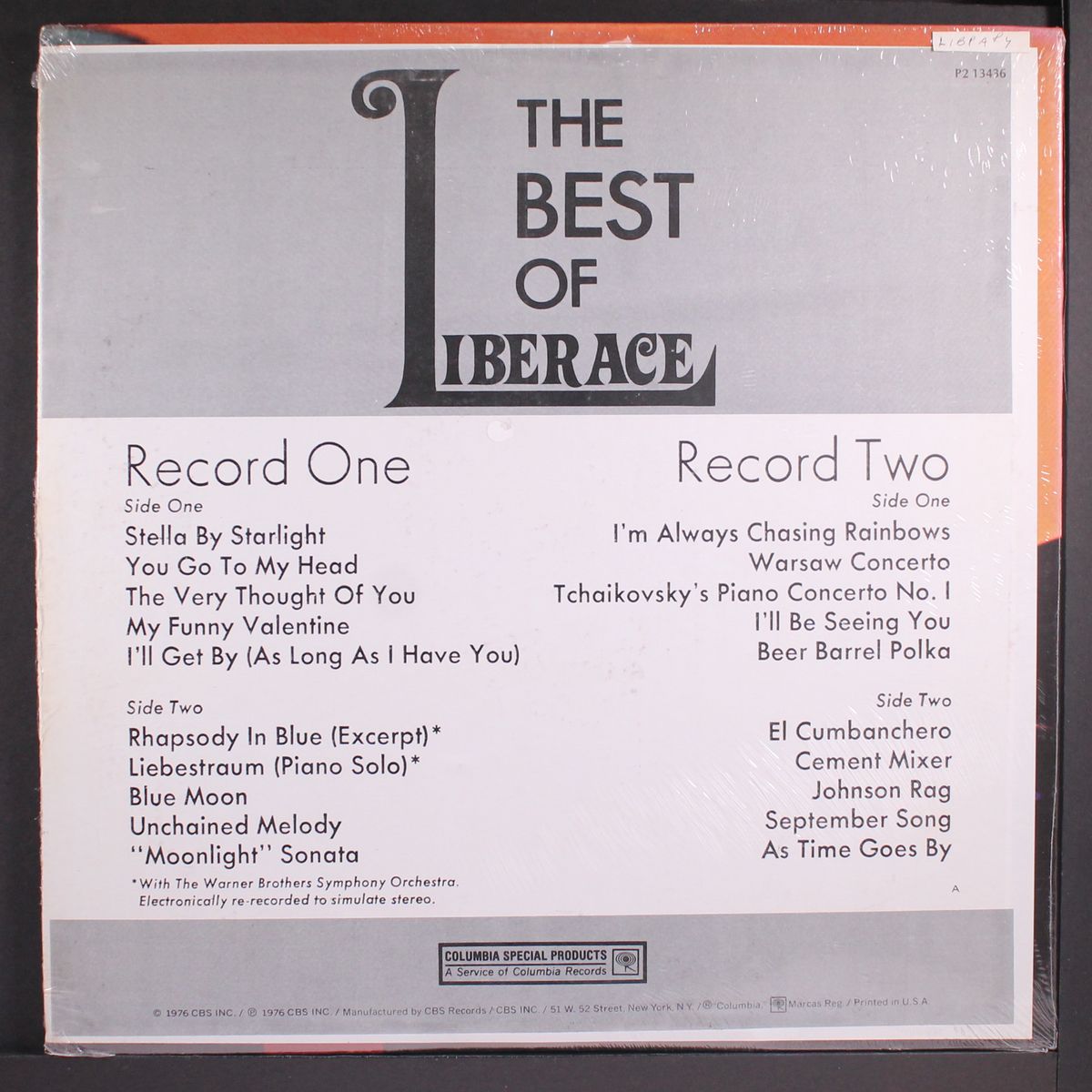best of by LIBERACE