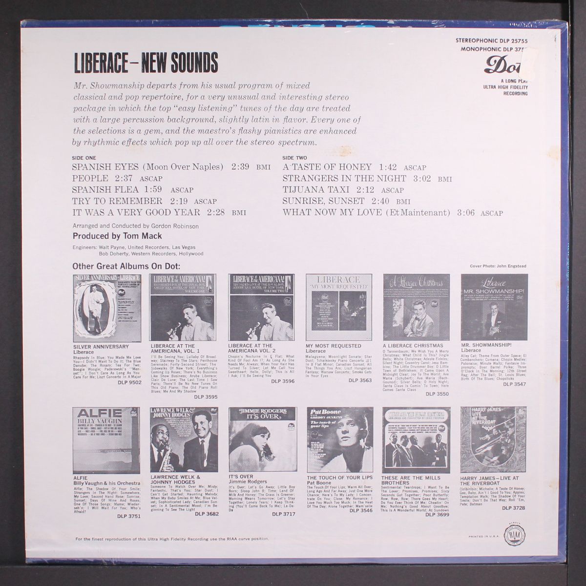 new sounds by LIBERACE