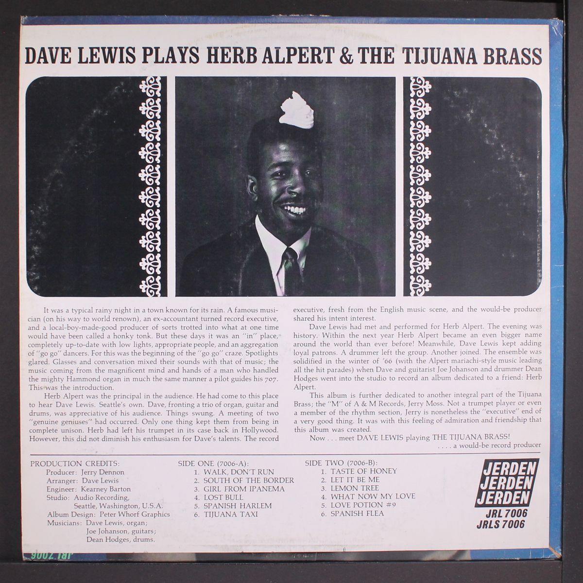 plays herb alpert & the tijuana brass by DAVE LEWIS