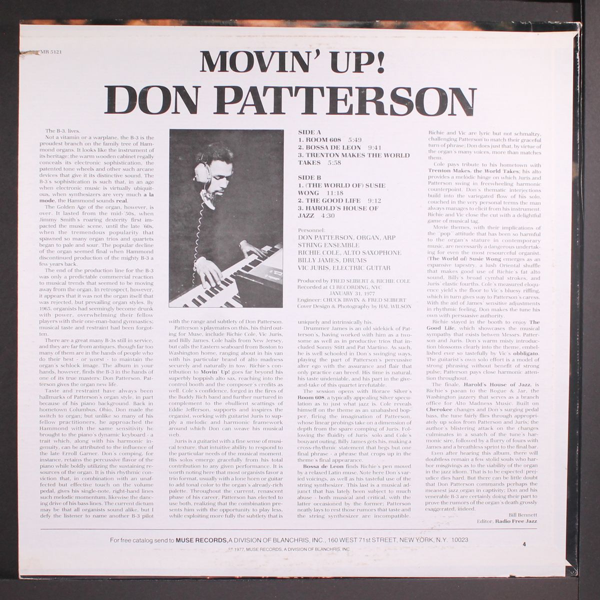 movin' up! by DON PATTERSON