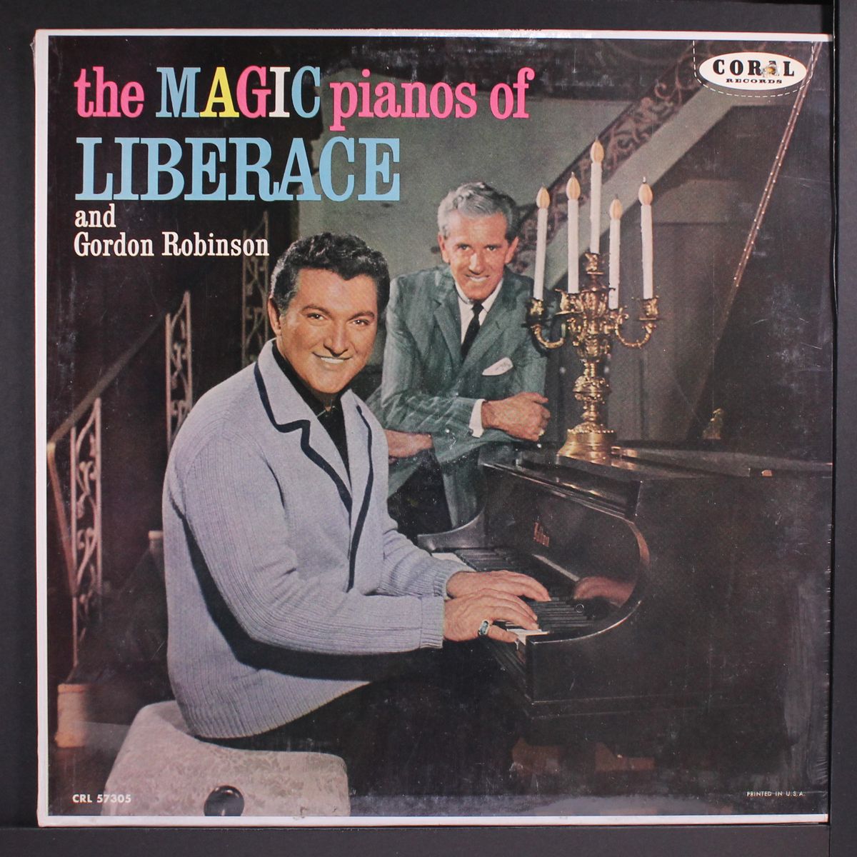 the magic pianos of liberace & gordon robinson by LIBERACE