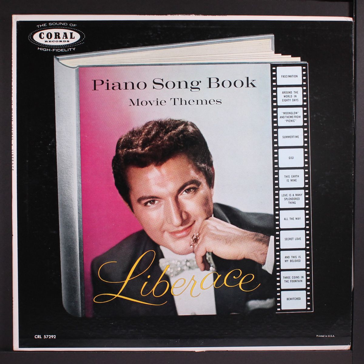 piano song book by LIBERACE