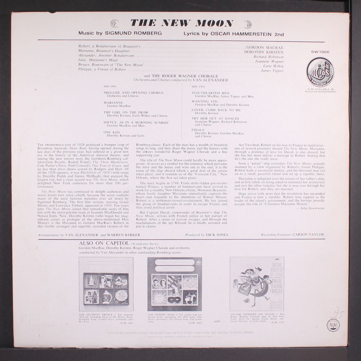 the new moon by GORDON MACRAE