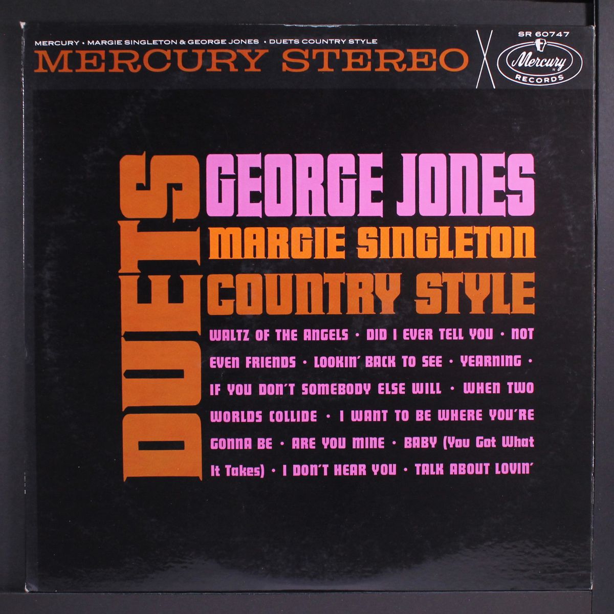 duets country style by GEORGE JONES & MARGIE SINGLETON