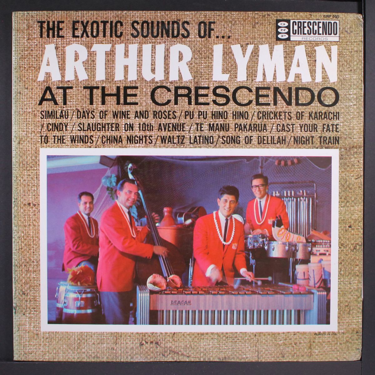 at the crescendo by ARTHUR LYMAN