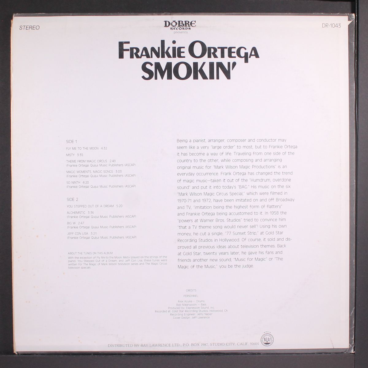 smokin' by FRANKIE ORTEGA