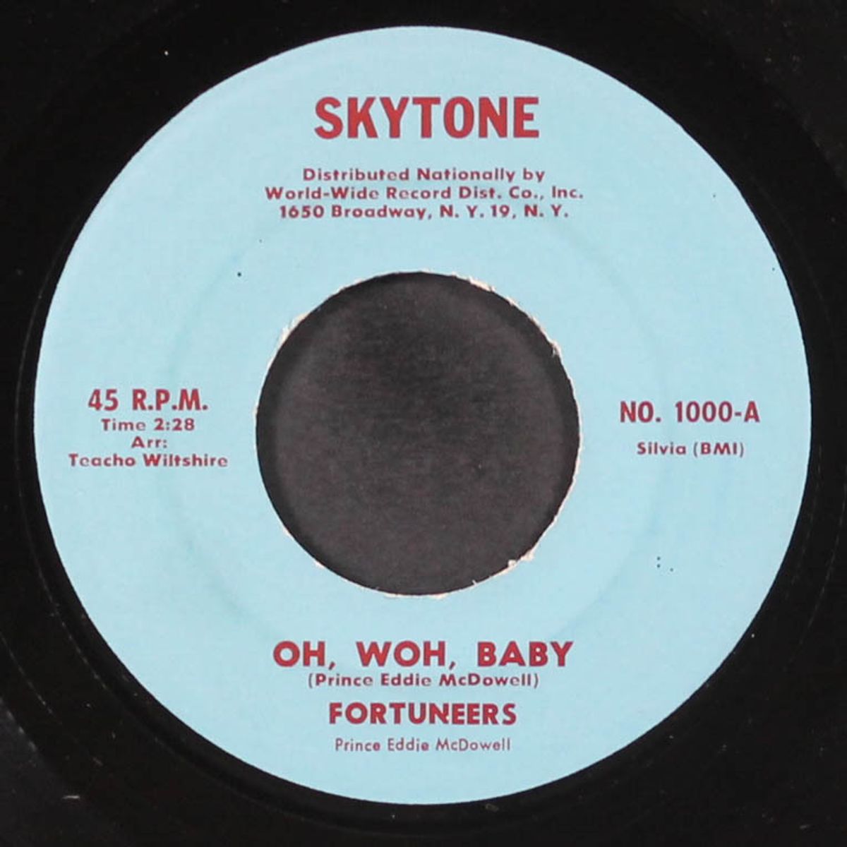 oh, woh, baby / look a' there by FORTUNEERS